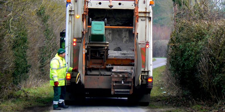 hydroleduc camion benne ordures menageres